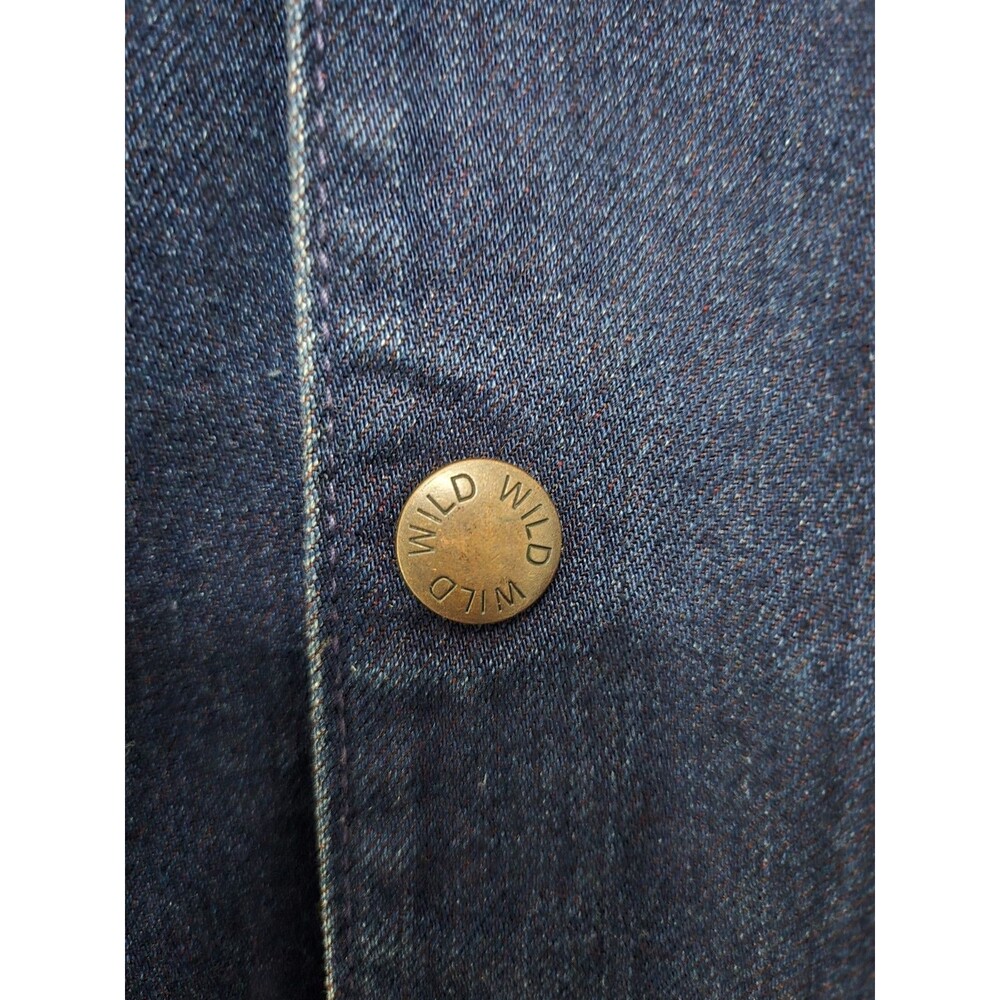 Wild Outdoor Apparel Limited Edition 9/50 Denim Quimby Jacket Men’s Large -- Euc View 6